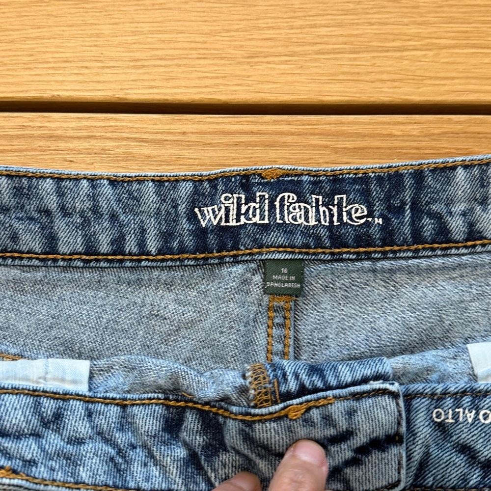Wild Fable Acid Wash Denim Jeans